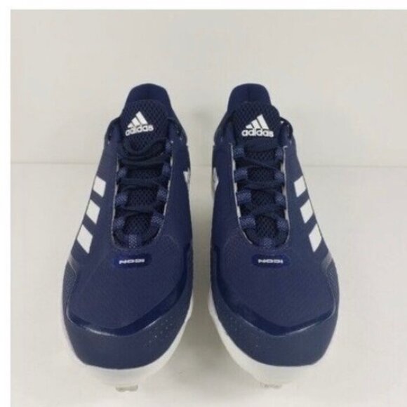 adidas Other - Men's Adidas Icon 7 Size 12 Navy Blue/White Baseball Cleats NEW!!! (S23853)